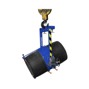Crane Mounted Drum Tilter LECMDT – Drum Rotation Tilting Attachment Supplier Dubai UAE Saudi Arabia Oman Qatar Bahrain Kuwait GCC